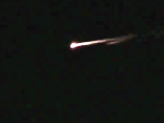 Российская ракета вызвала странное свечение в небе над США