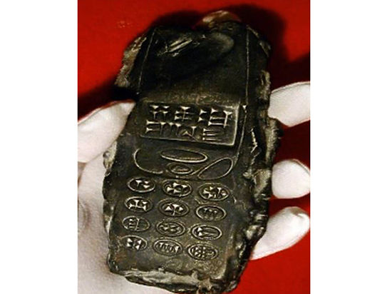 В Австрии найден слепок мобильного телефона XIII века