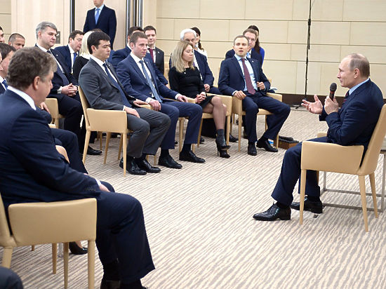 Встреча Путина с «Клубом лидеров» получилась на редкость странной