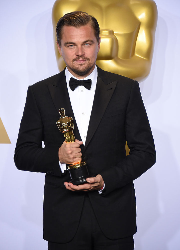 Леонардо Ди Каприо получил "Оскар", скрывая волнение 
