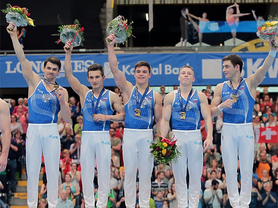 Спортивная гимнастика: золото Швейцарии уехало в Россию