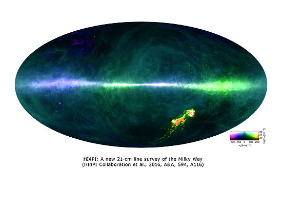 Астрономы представили самую детальную карту Млечного пути