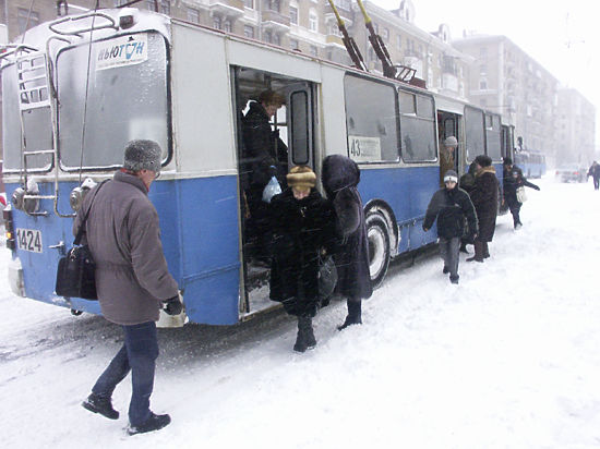 Московские троллейбусы вымирают как мамонты