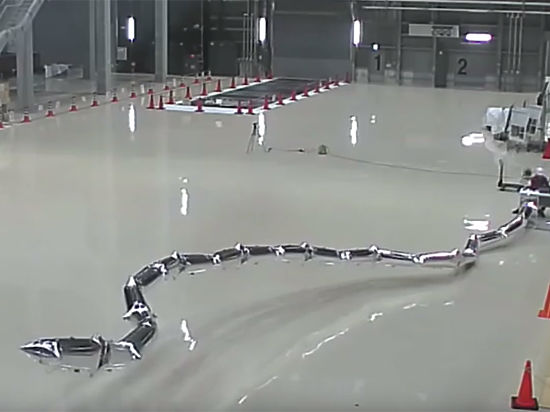 Инженеры провели видеодемонстрацию способностей робота из воздушных шаров