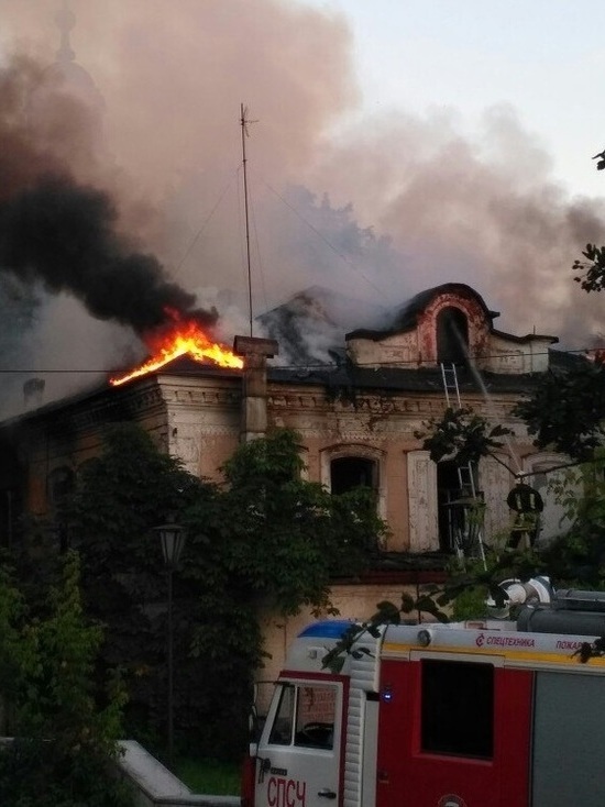 Старинный дом Билибиных в Калуге восстановят после пожара