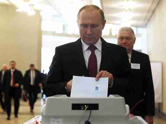 Путин рассказал, какой процент голосов будет считать для себя успешным