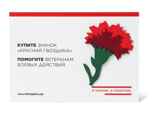 В Пензе пройдет благотворительная акция «Красная гвоздика»