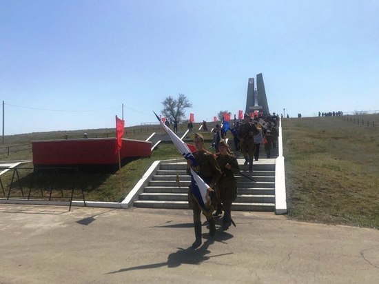 В Калмыкии перезахоронили останки погибших воинов 28-ой армии 