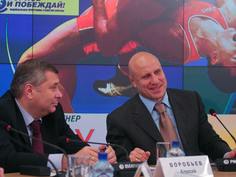 Алексей Воробьев и Михаил Мамиашвили. Фото: Наталия Губернаторова Алексей Воробьев и Михаил Мамиашвили. Фото: Наталия Губернаторова