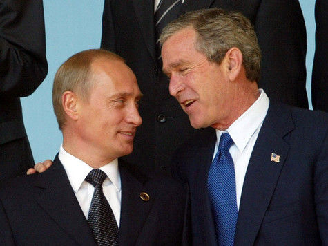 George W. Bush, Vladimir Putin uluslararası ilişkiler