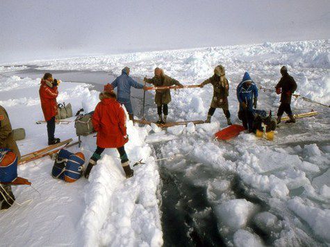25 лет назад первопроходцы из СССР и Канады связали лыжней два материка