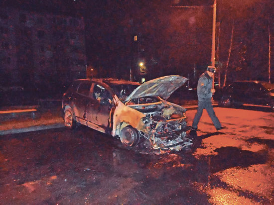 волоколамск журналист поджег автомобиля