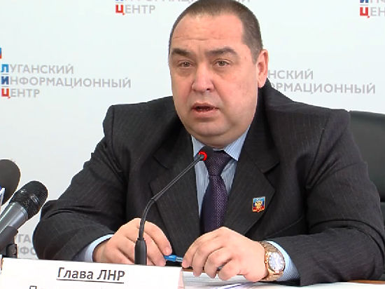 Глава ЛНР: «Мы будем жить отдельно от Украины»