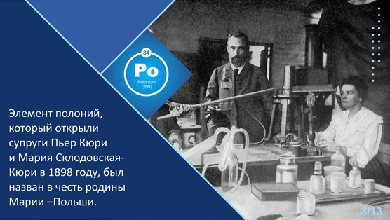 Открытие полония