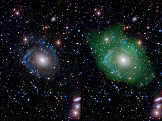Астрономов озадачила галактика-«франкенштейн»