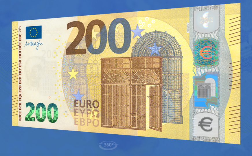 ЕЦБ показал новые банкноты в 100 и 200 евро - МК