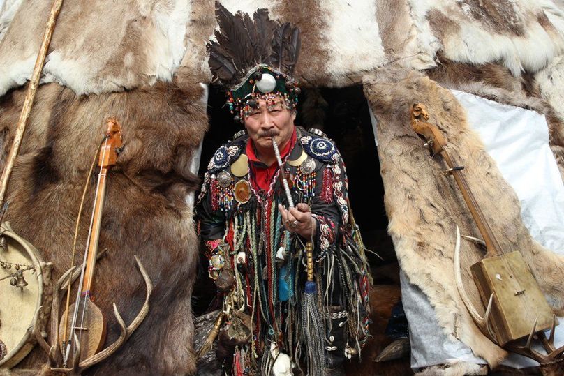 В России живут около 4000 шаманов, среди них шаманы Хакасии - МК Хакасия