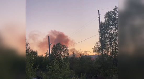 Вечер через 10. Взрыв прогремел у станции «Кушелевка» вечером 10 июня. Взрыв в небе. Взрыв на станции Кушелевка.